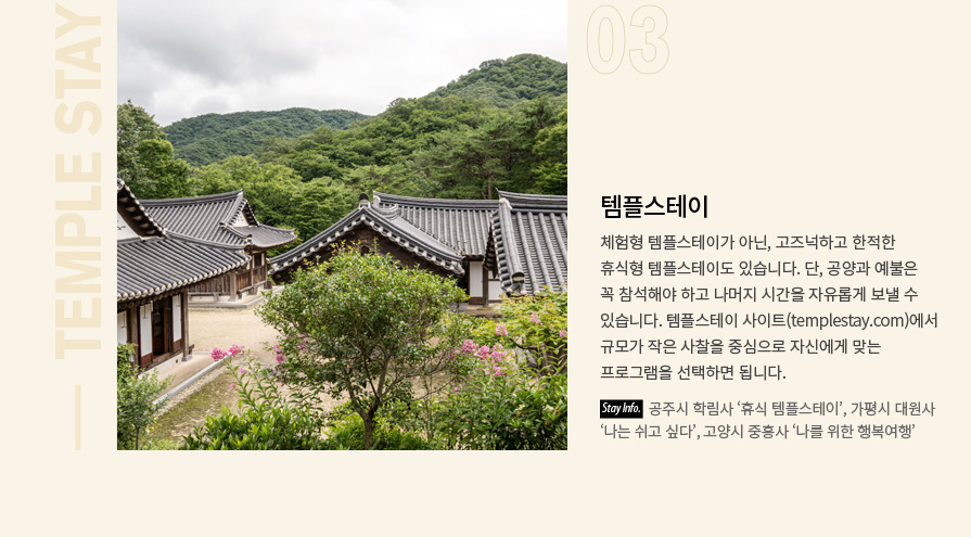 03 TEMPLE STAY